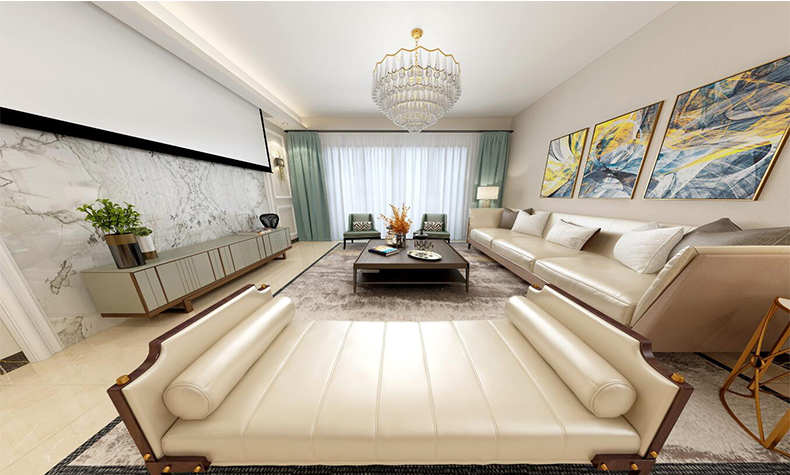 现代简约风格室内装修效果图-碧桂园凤南花园三居130平米-室内客厅装修设计 现代简约风格室内装修效果图-碧桂园凤南花园三居130平米-室内客厅装修设计