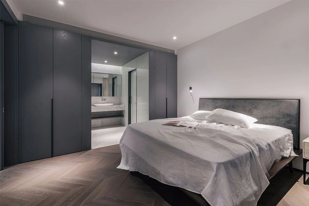 南宁天誉城三居130平米现代前卫风格室内装修案例-主卧 南宁天誉城三居130平米现代前卫风格室内装修案例-主卧